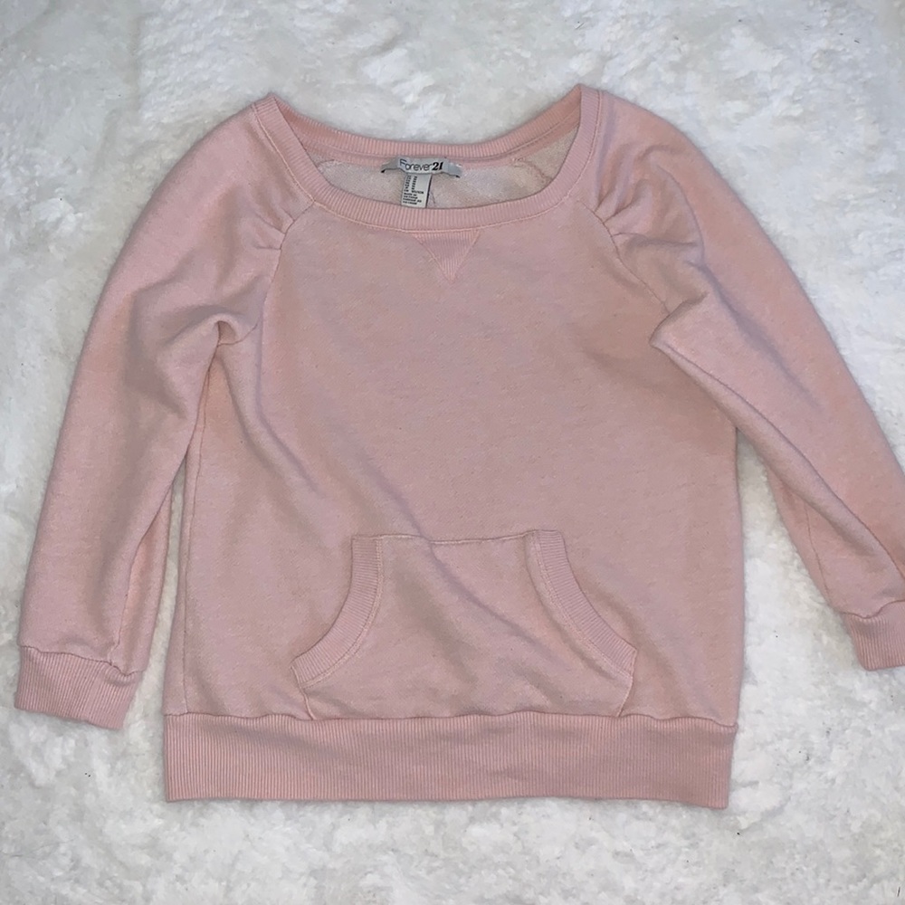 3/$25 Sz M 3/4 sleeve sweatshirt